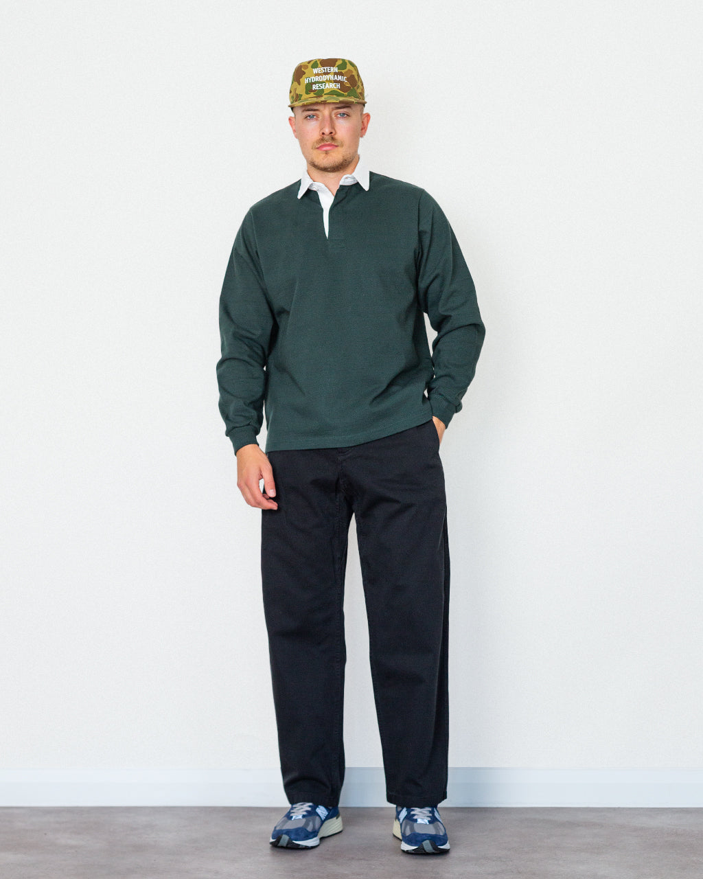 Classic Rugby Shirt - Forest
