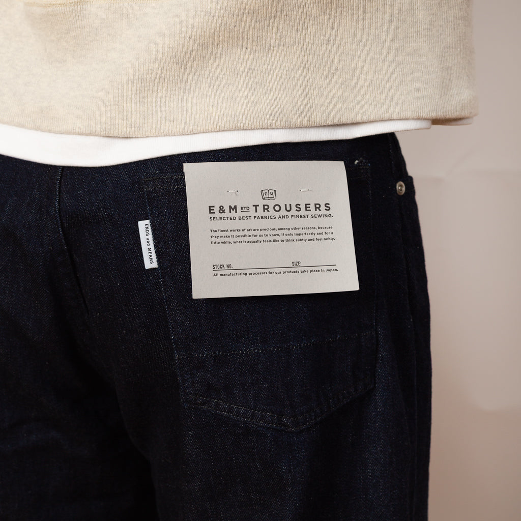 Relaxed Fit 5 Pockets Denim 12oz  - Indigo