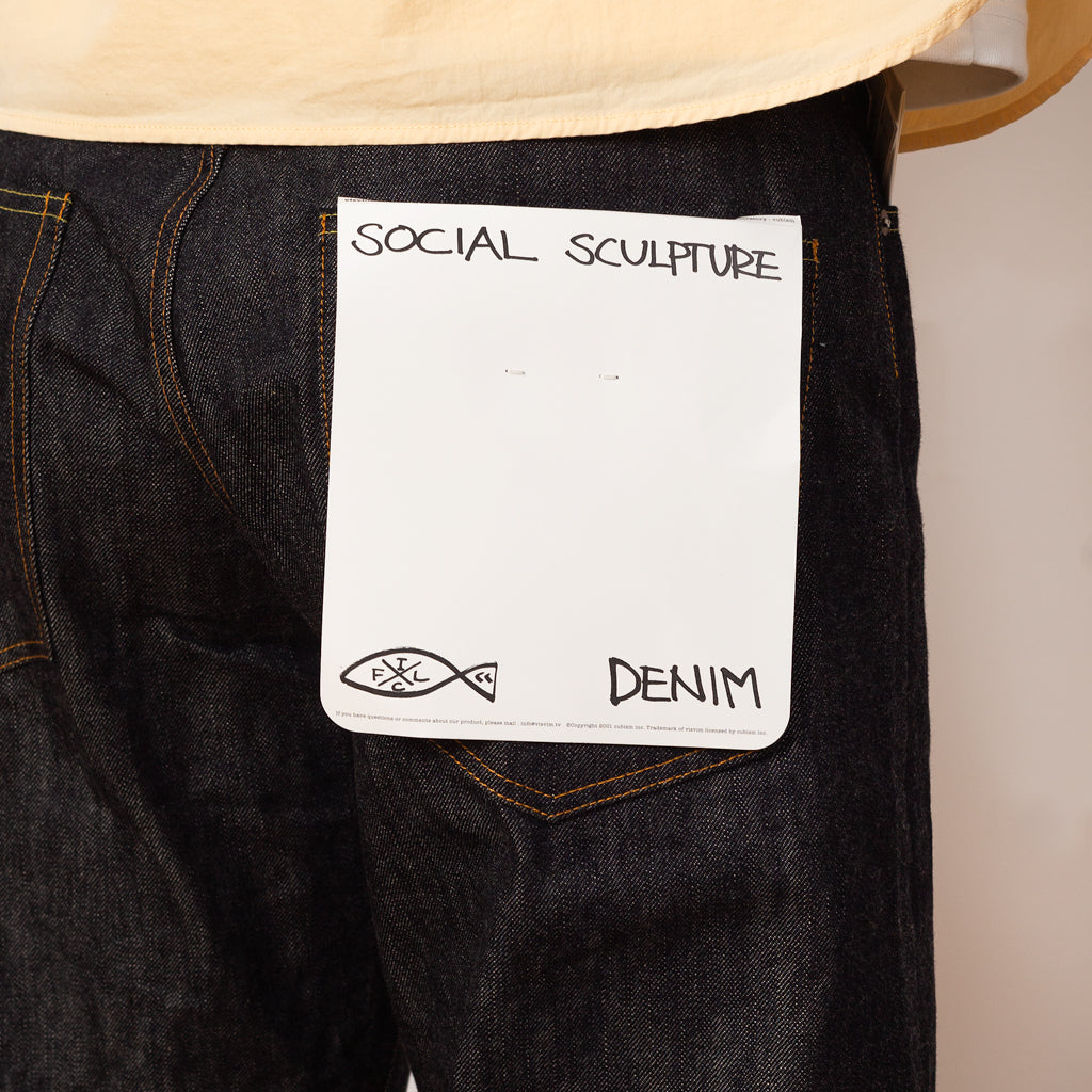 Social Sculpture 01 Wide Jean - Raw | Visvim | Peggs & son.
