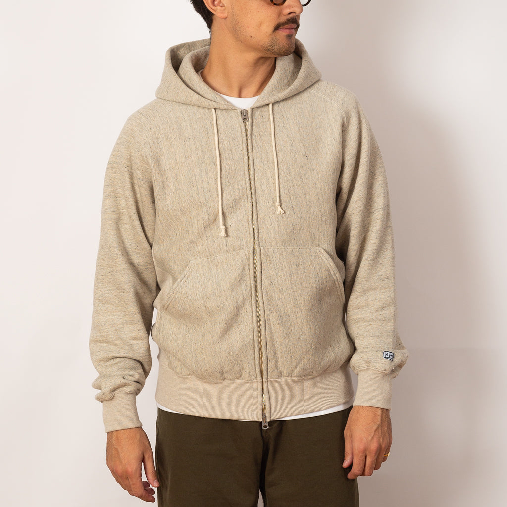 Zip Hoodie Sweat - Porridge