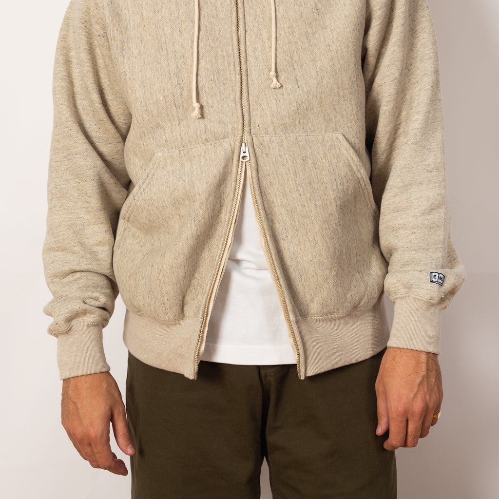 Zip Hoodie Sweat - Porridge