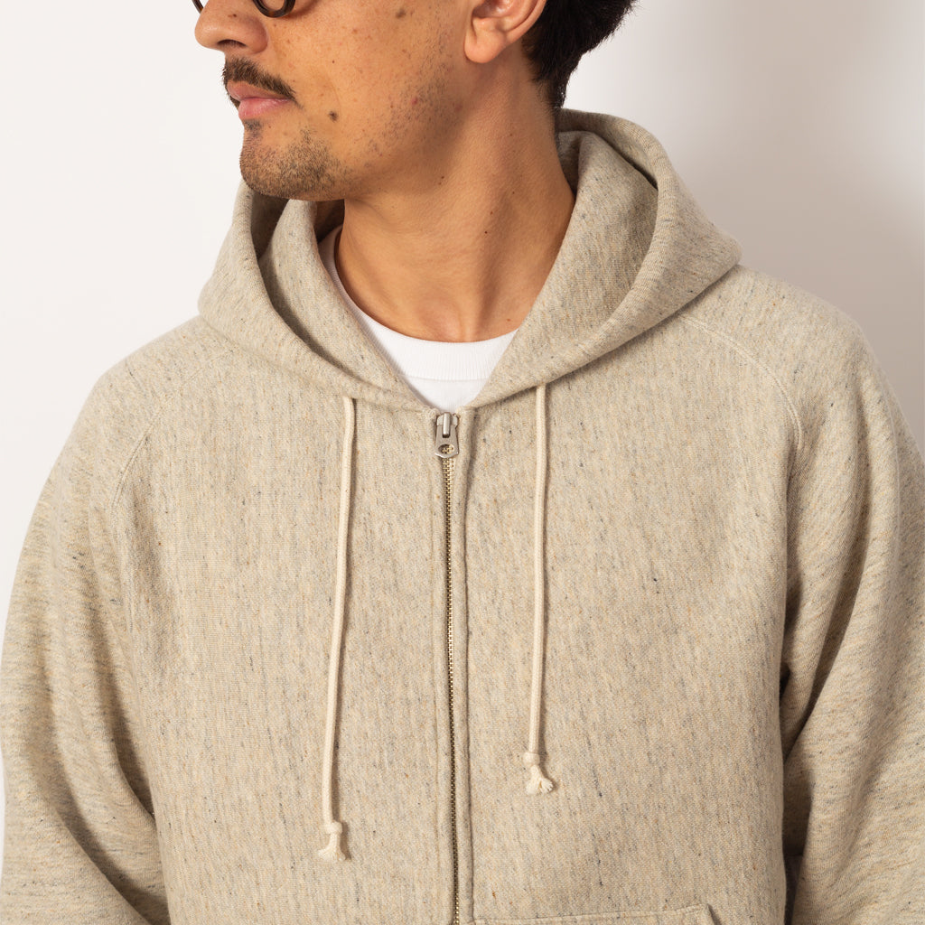 Zip Hoodie Sweat - Porridge