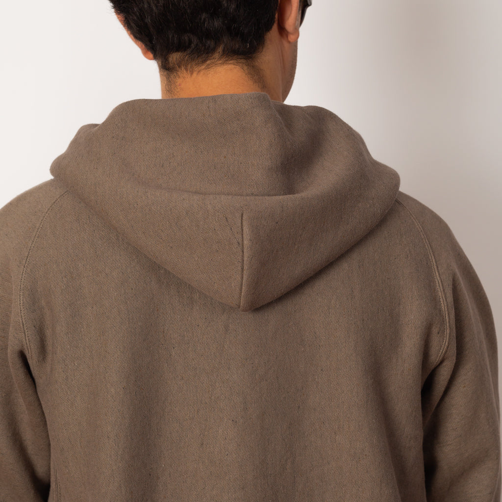 Zip Hoodie Sweat - Slate Grey