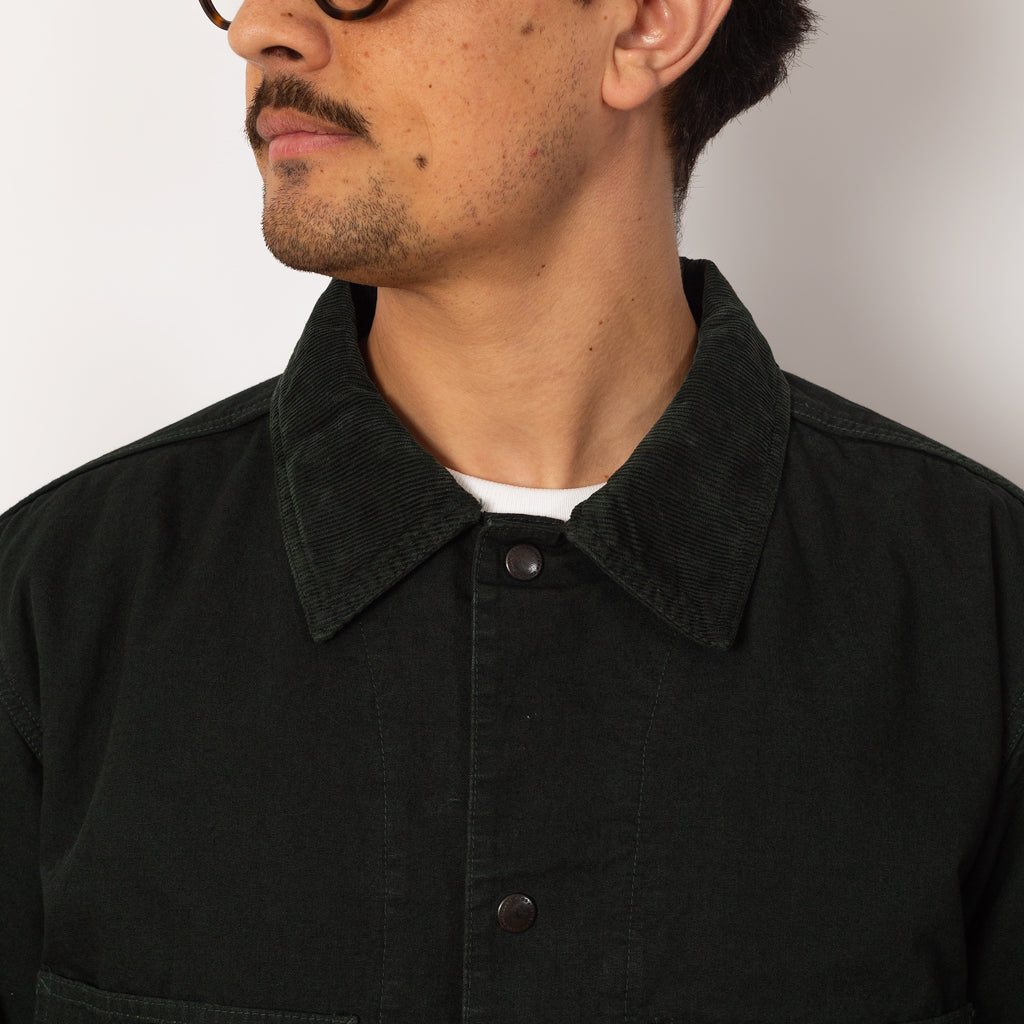 Quilted Coverall Jacket - Seaweed