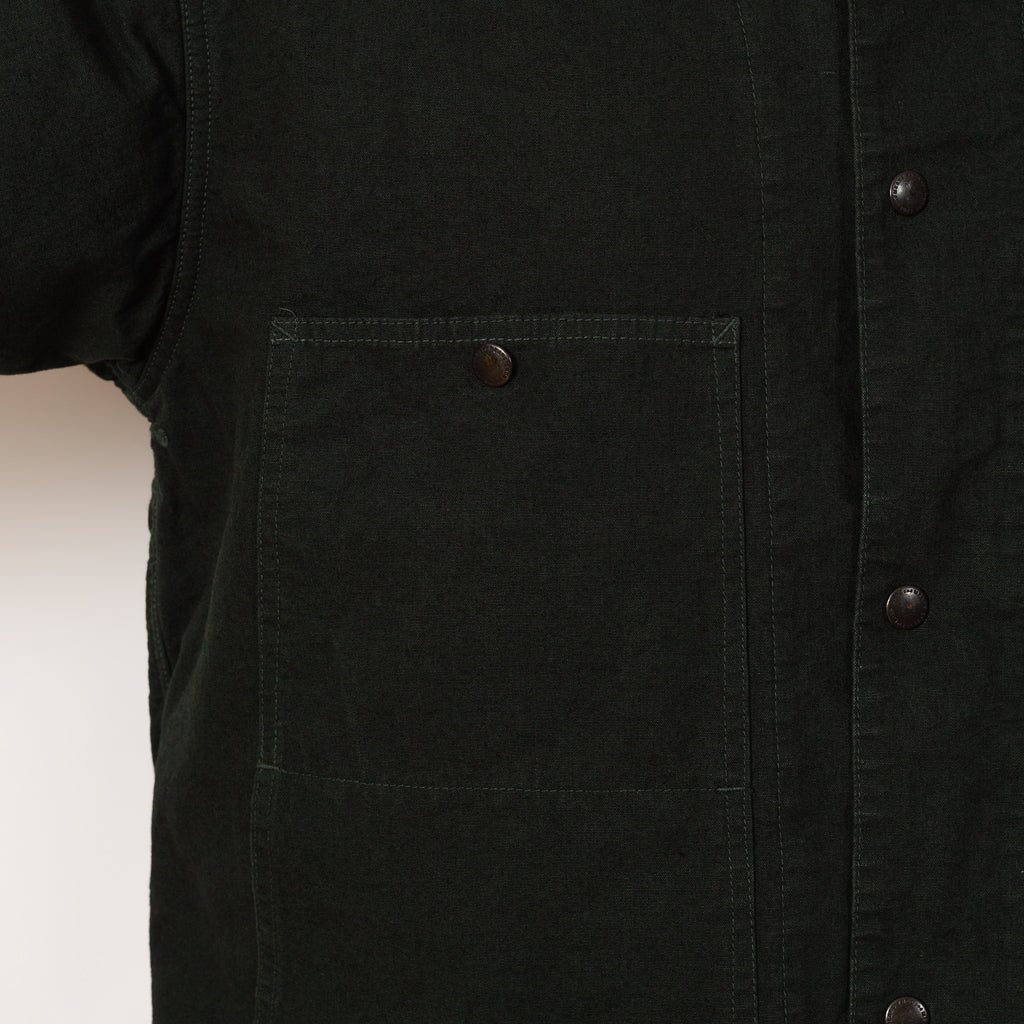Quilted Coverall Jacket - Seaweed