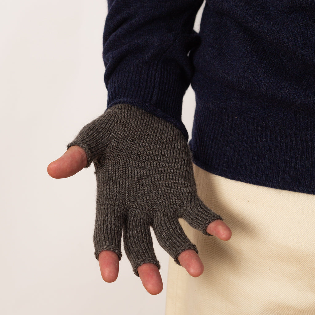 Grandpa Gloves - Mix Grey