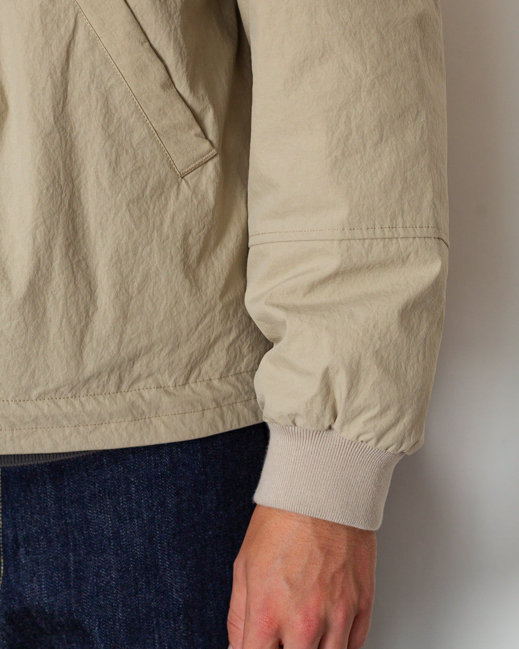 Basement Bomber Jacket - Stone