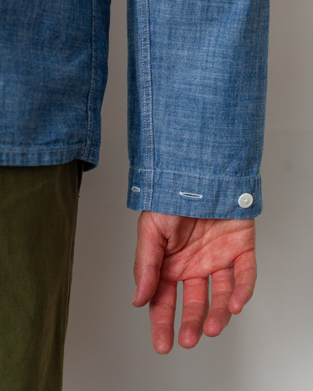 Trapper Shirt - Indigo Chambray