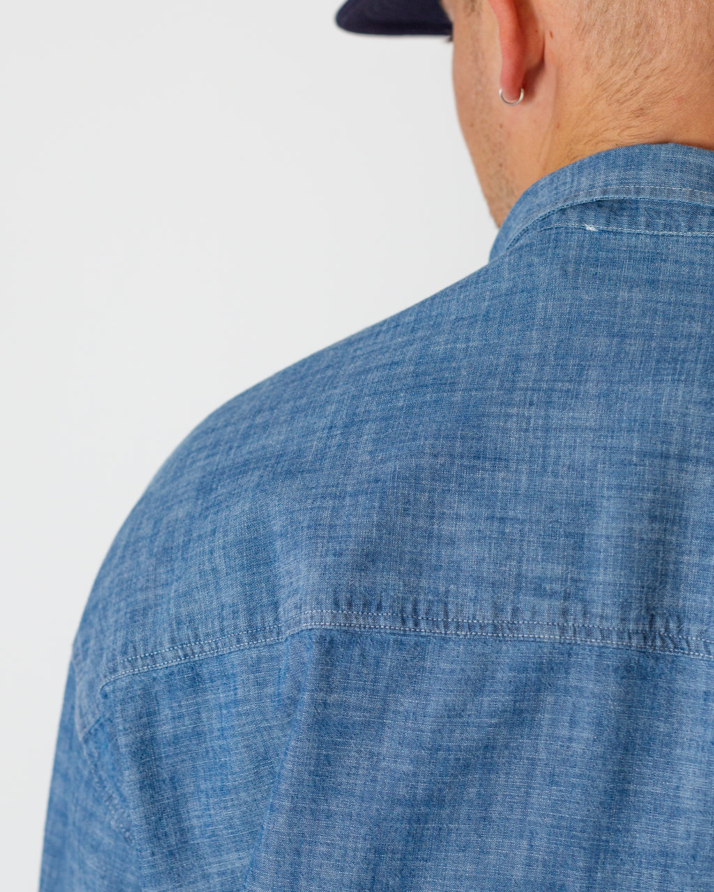 Trapper Shirt - Indigo Chambray
