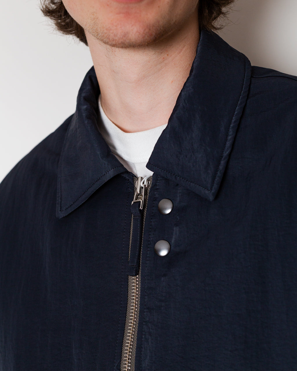 Airborne Nylon Padding Jacket - Navy