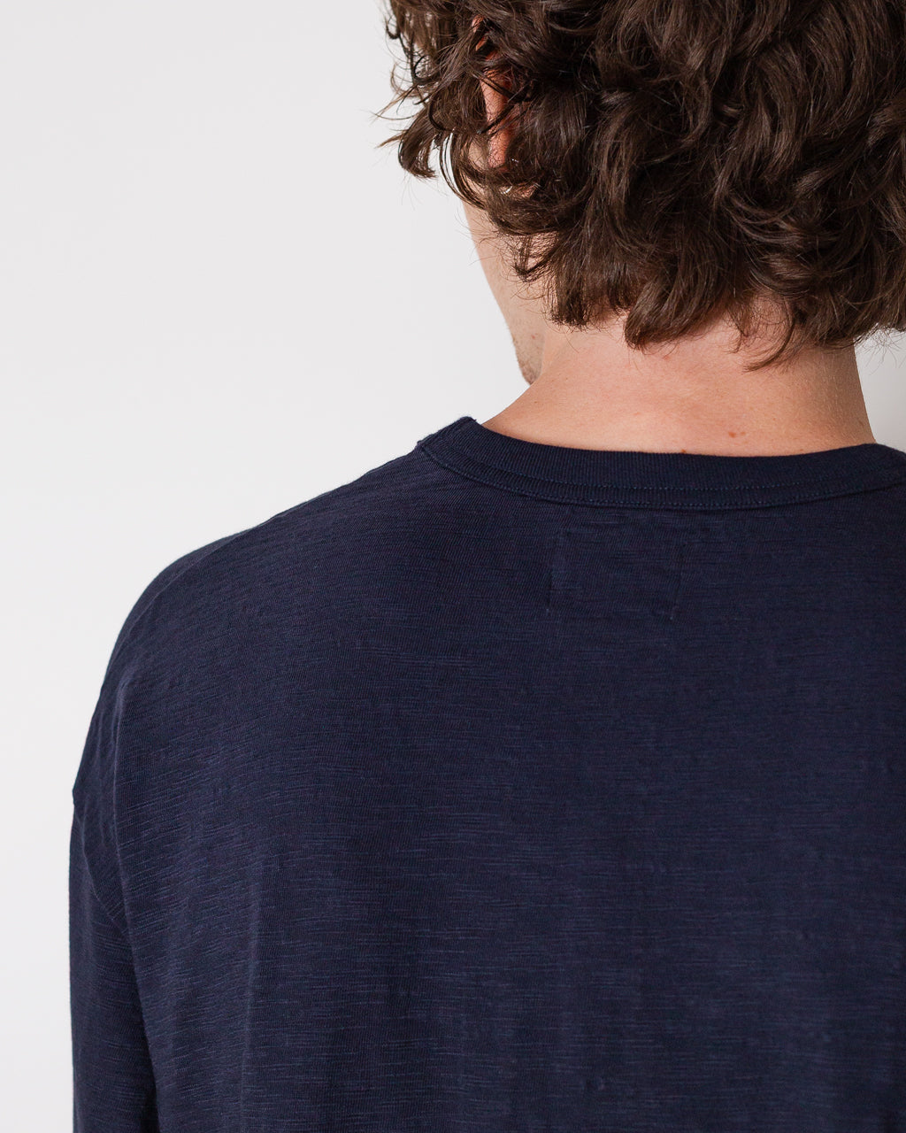 Lawrence Slub Pocket T-shirt - Navy