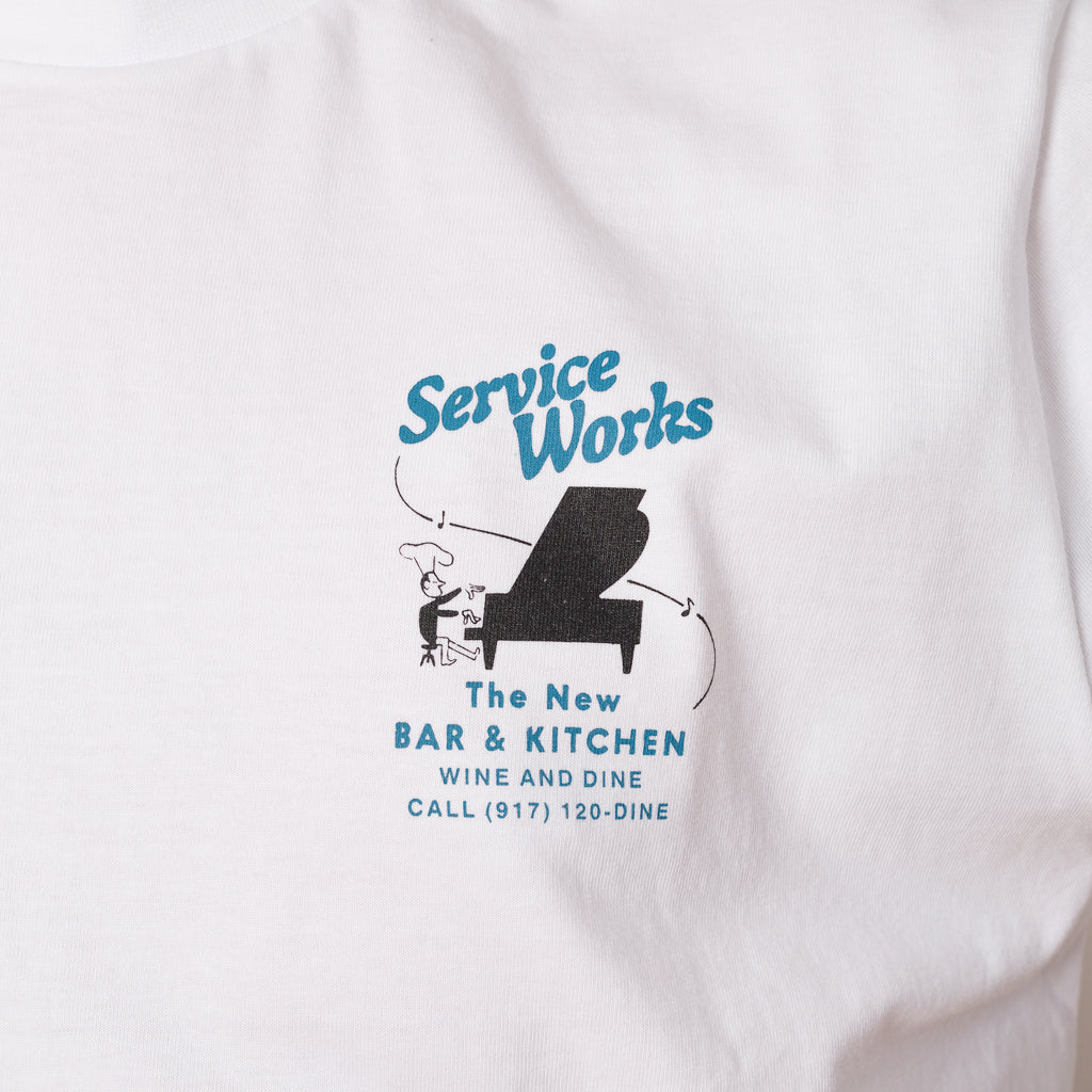 Bar + Kitchen Tee - White