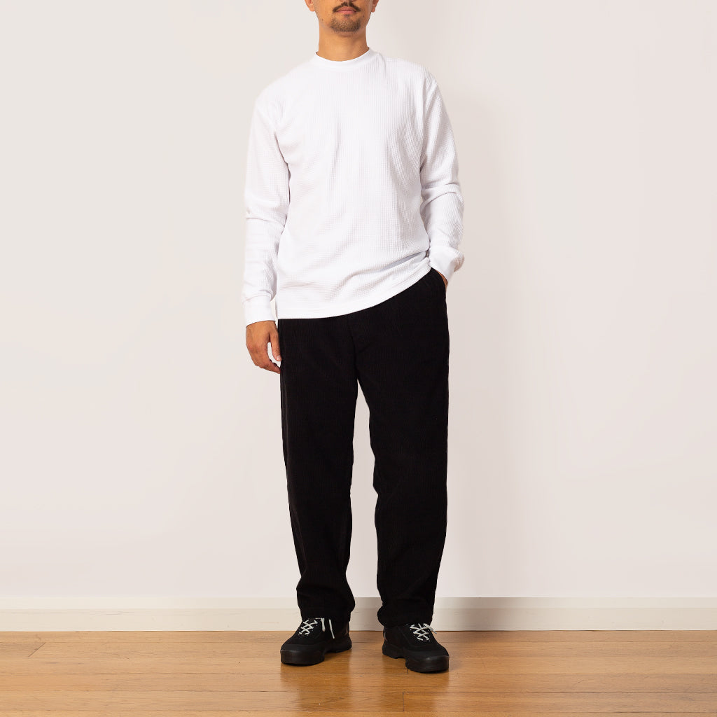 Cord Part Timer Pant - Black