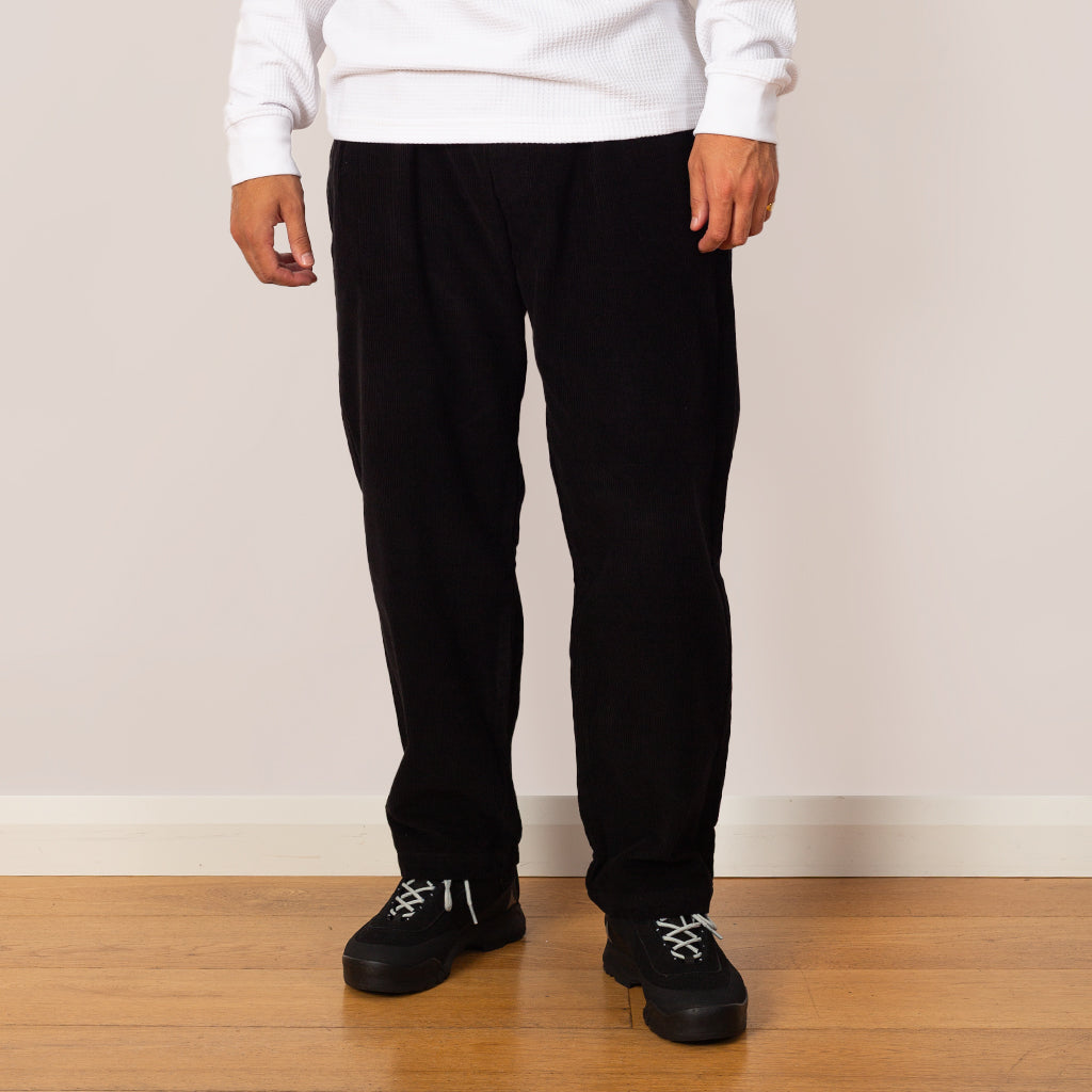 Cord Part Timer Pant - Black