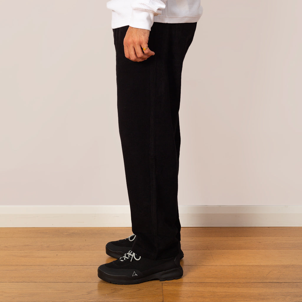 Cord Part Timer Pant - Black