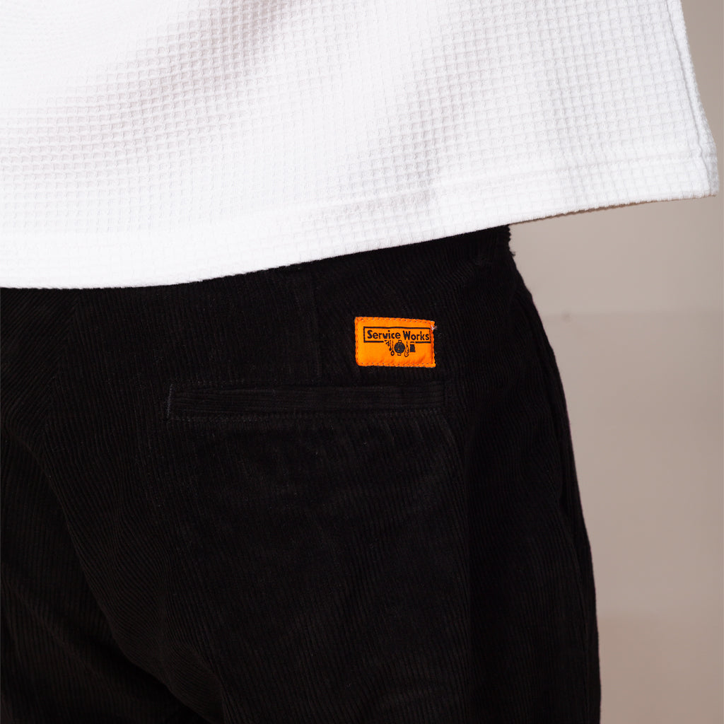 Cord Part Timer Pant - Black