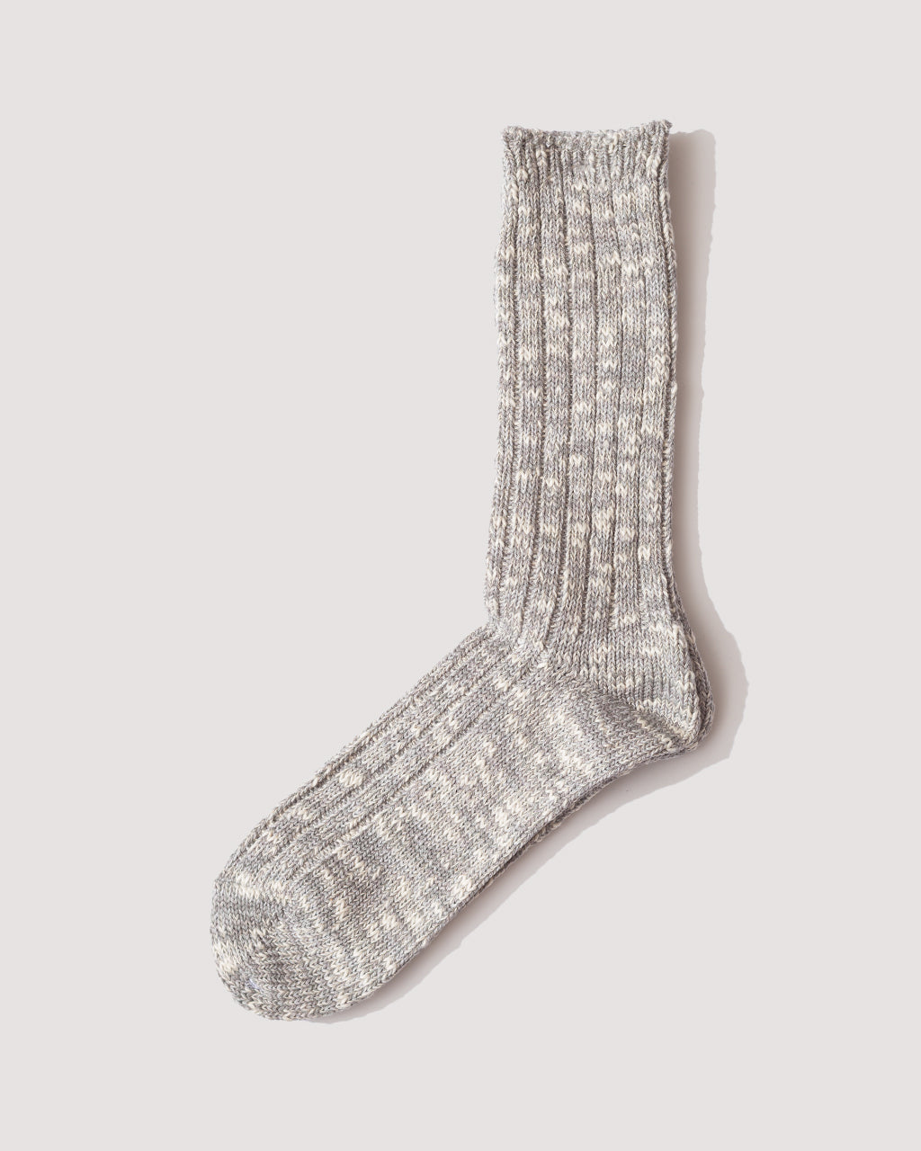 Classic Slub Crew - Medium Grey