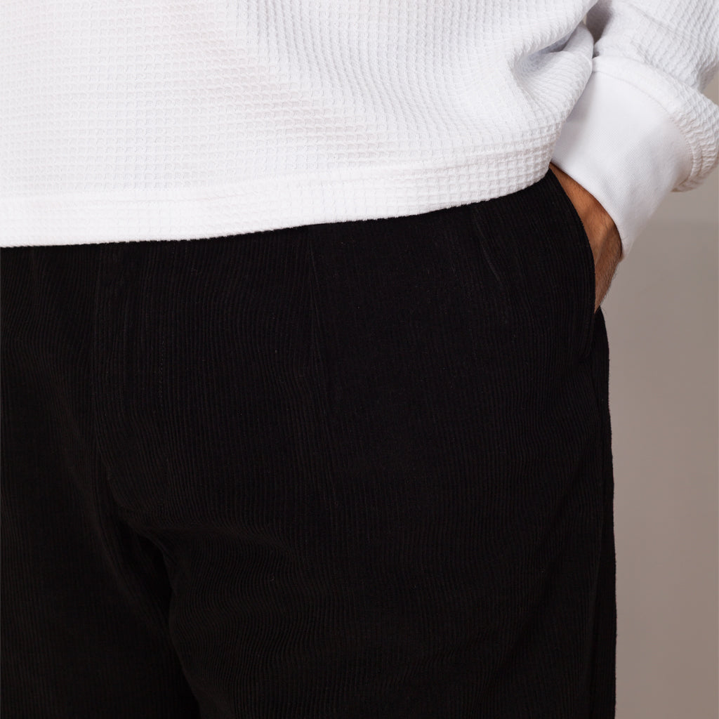 Cord Part Timer Pant - Black