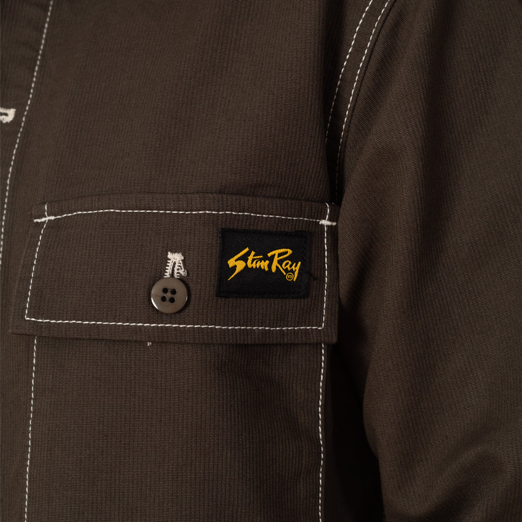 CPO Shirt - Charcoal Bedford