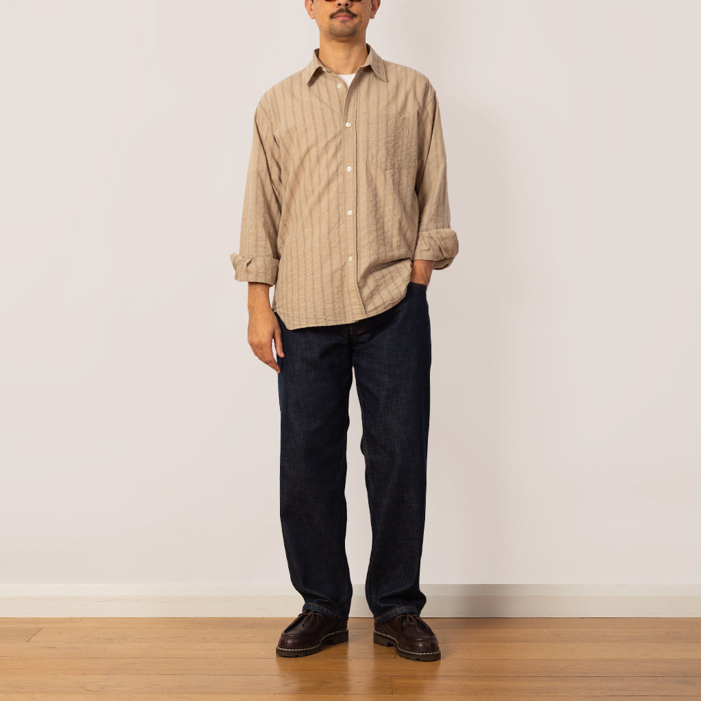 Espevik Oversized Shirt - Walnut