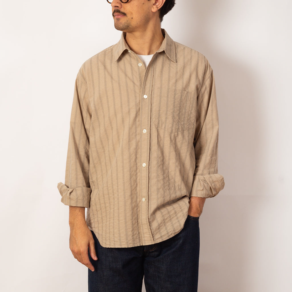 Espevik Oversized Shirt - Walnut