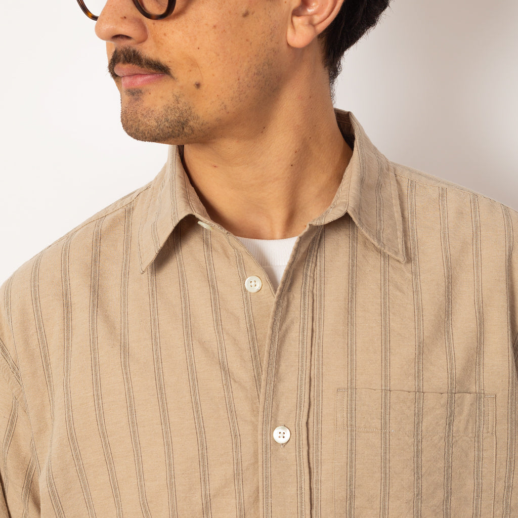 Espevik Oversized Shirt - Walnut