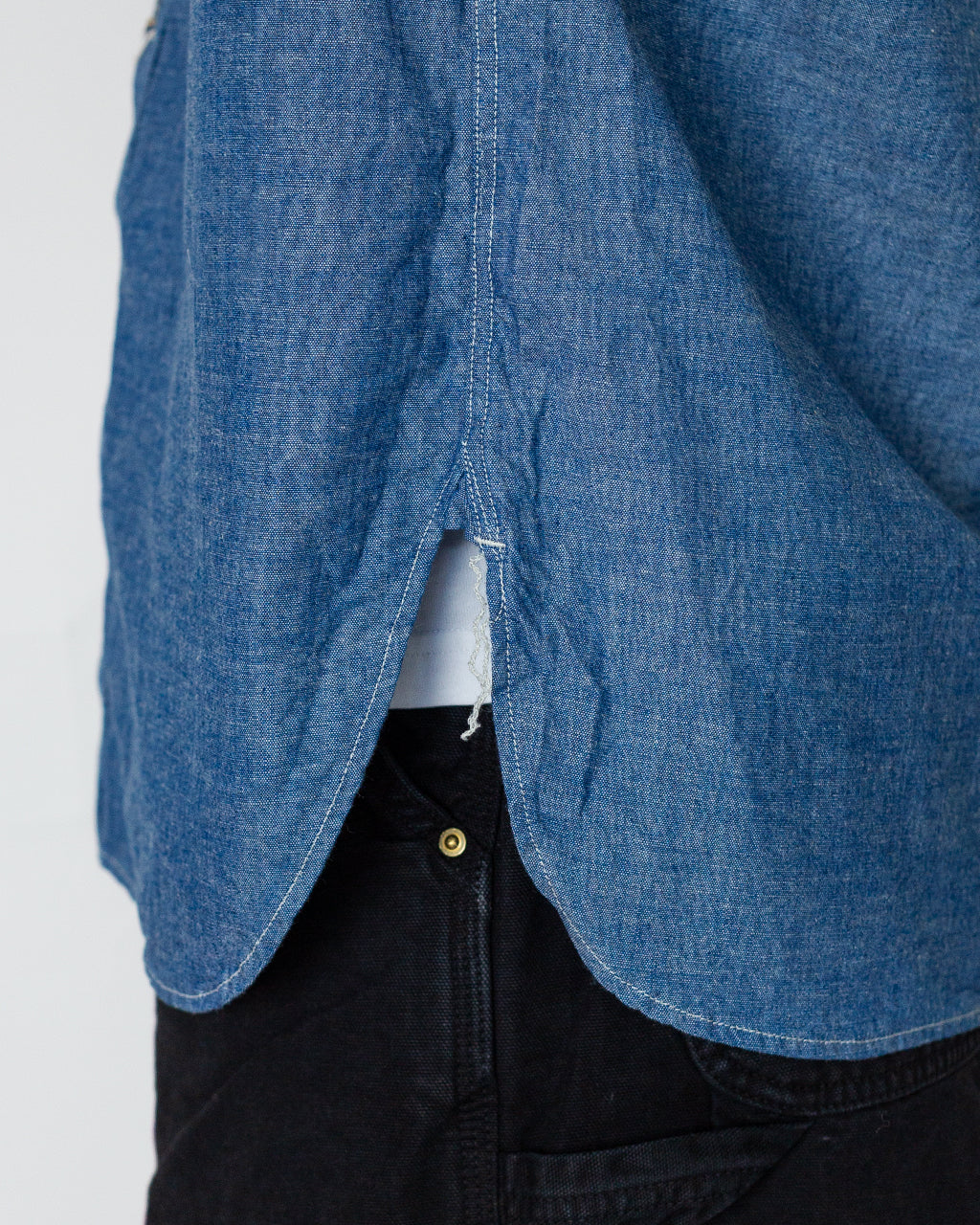 Relaxed Fit Work Shirt - Chambray