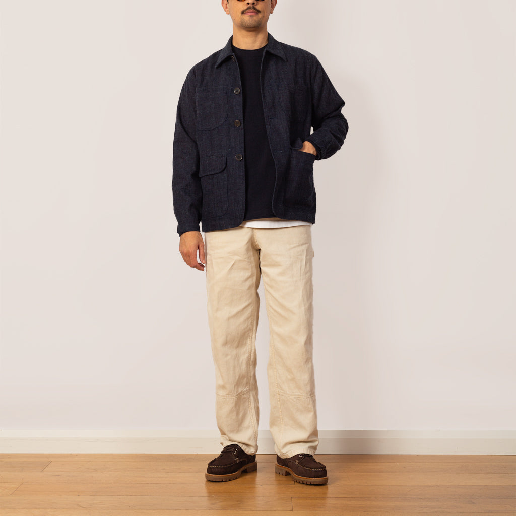 Labour Jacket - Brushed Denim Indigo