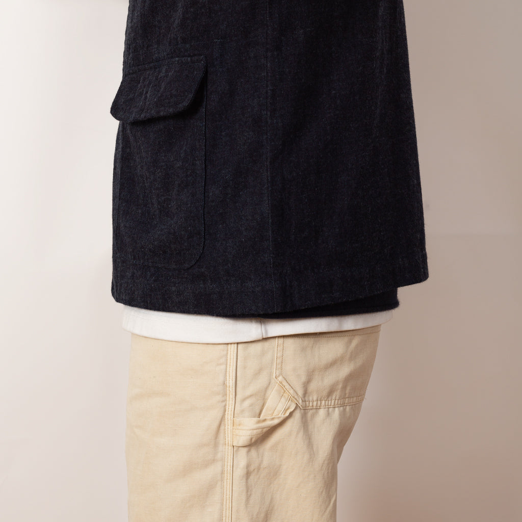 Labour Jacket - Brushed Denim Indigo