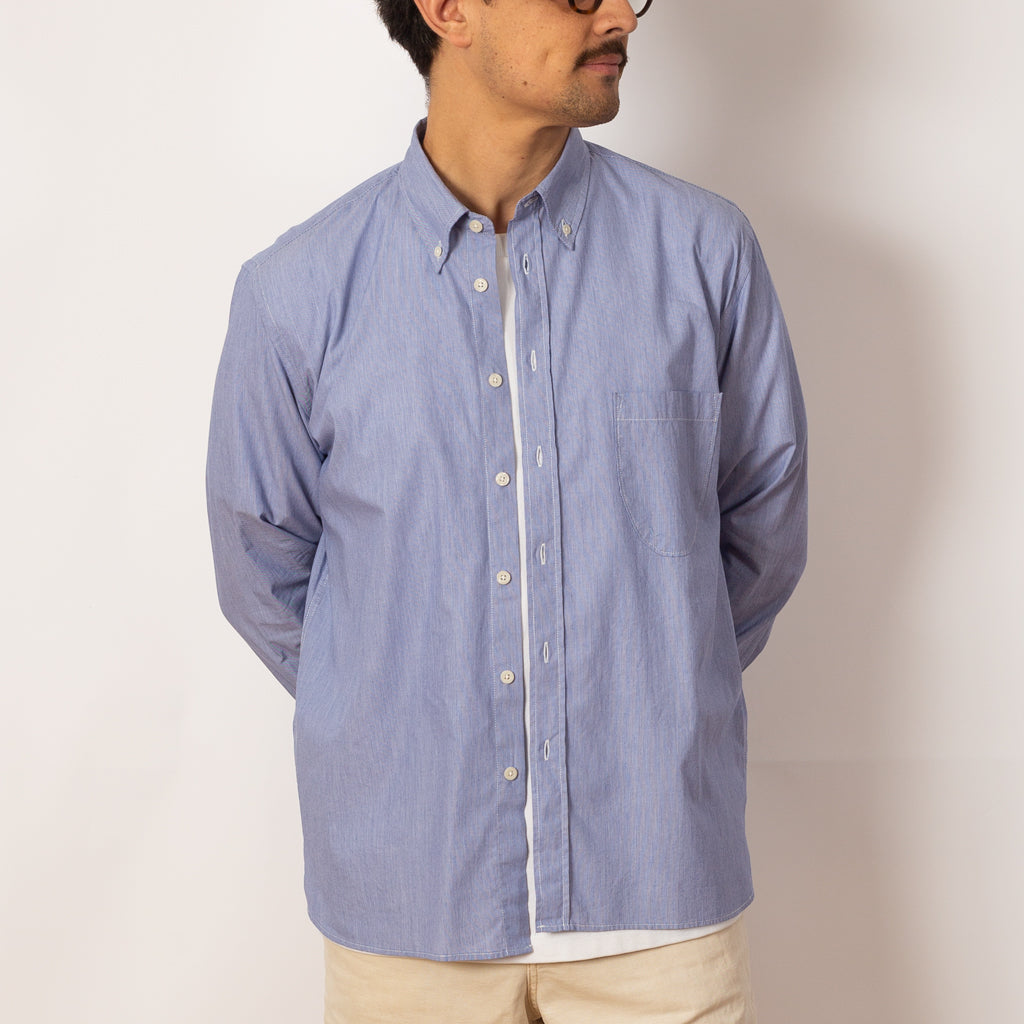Lazy Day Shirt - Classic Stripe Blue