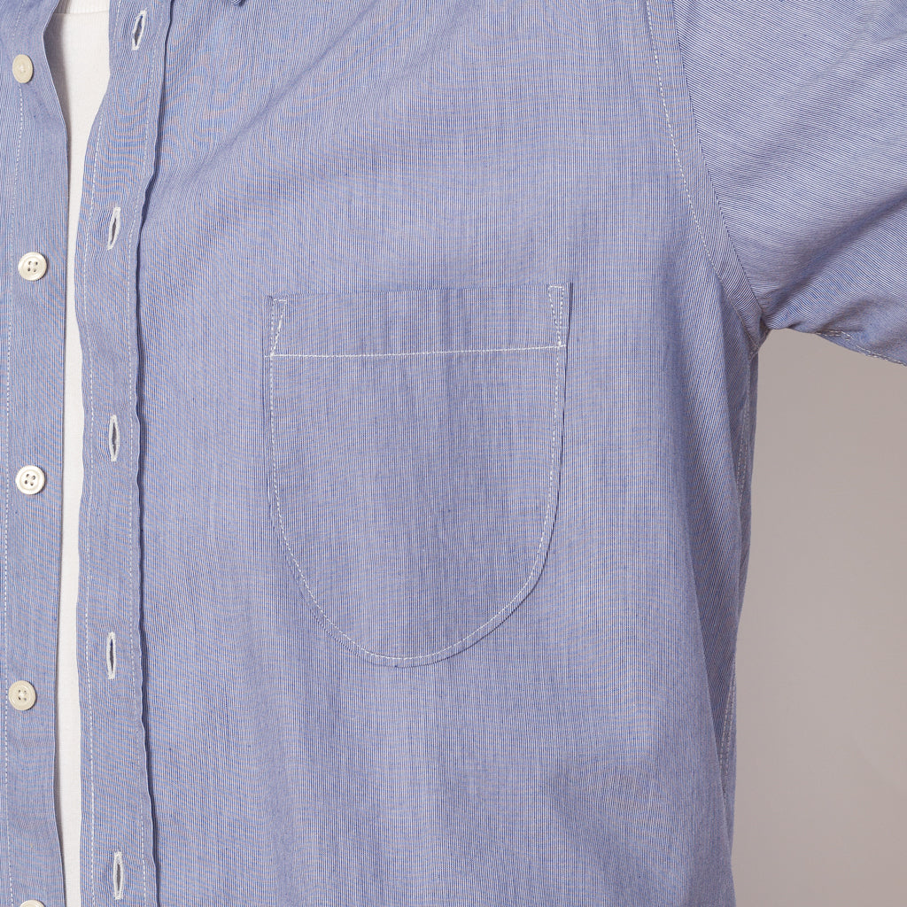 Lazy Day Shirt - Classic Stripe Blue