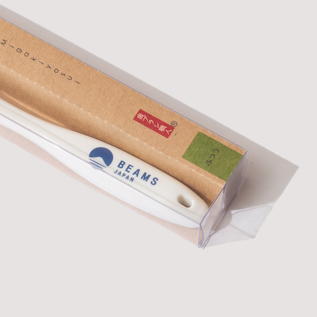 LIFELLENGE X BEAMS JAPAN TOOTH BRUSH - White Blue