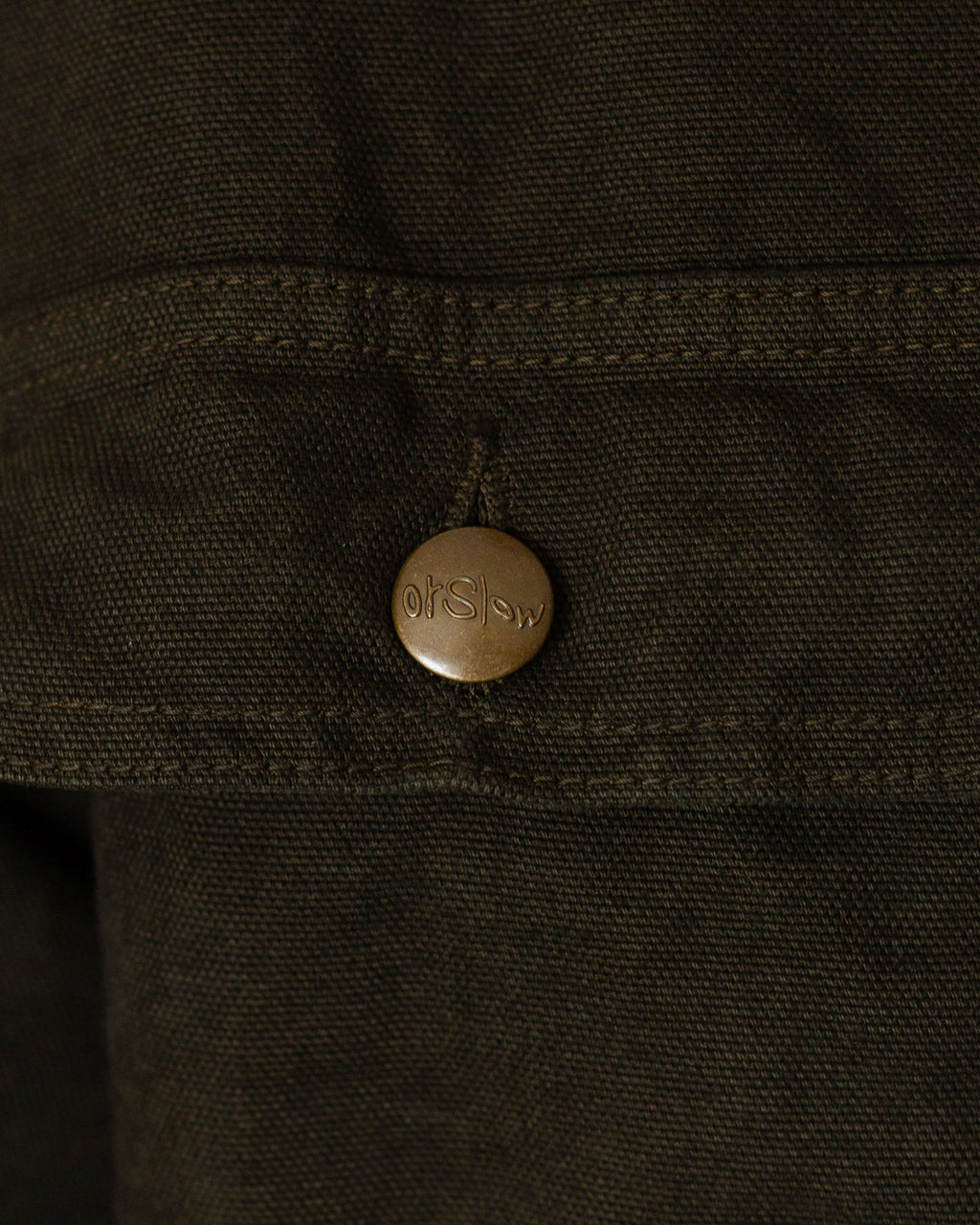 Relaxed Fit Oxford Coverall - Coffee Brown