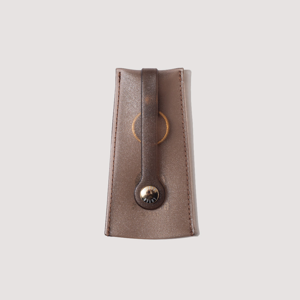 MISTY LAYER X BEAMS JAPAN LOGO KEY CASE - Brown