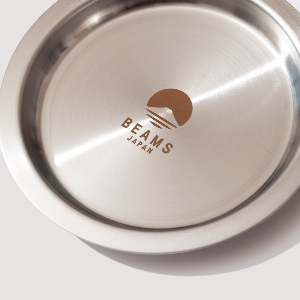 BEAMS JAPAN STAINLESS STEEL PLATE - Silver