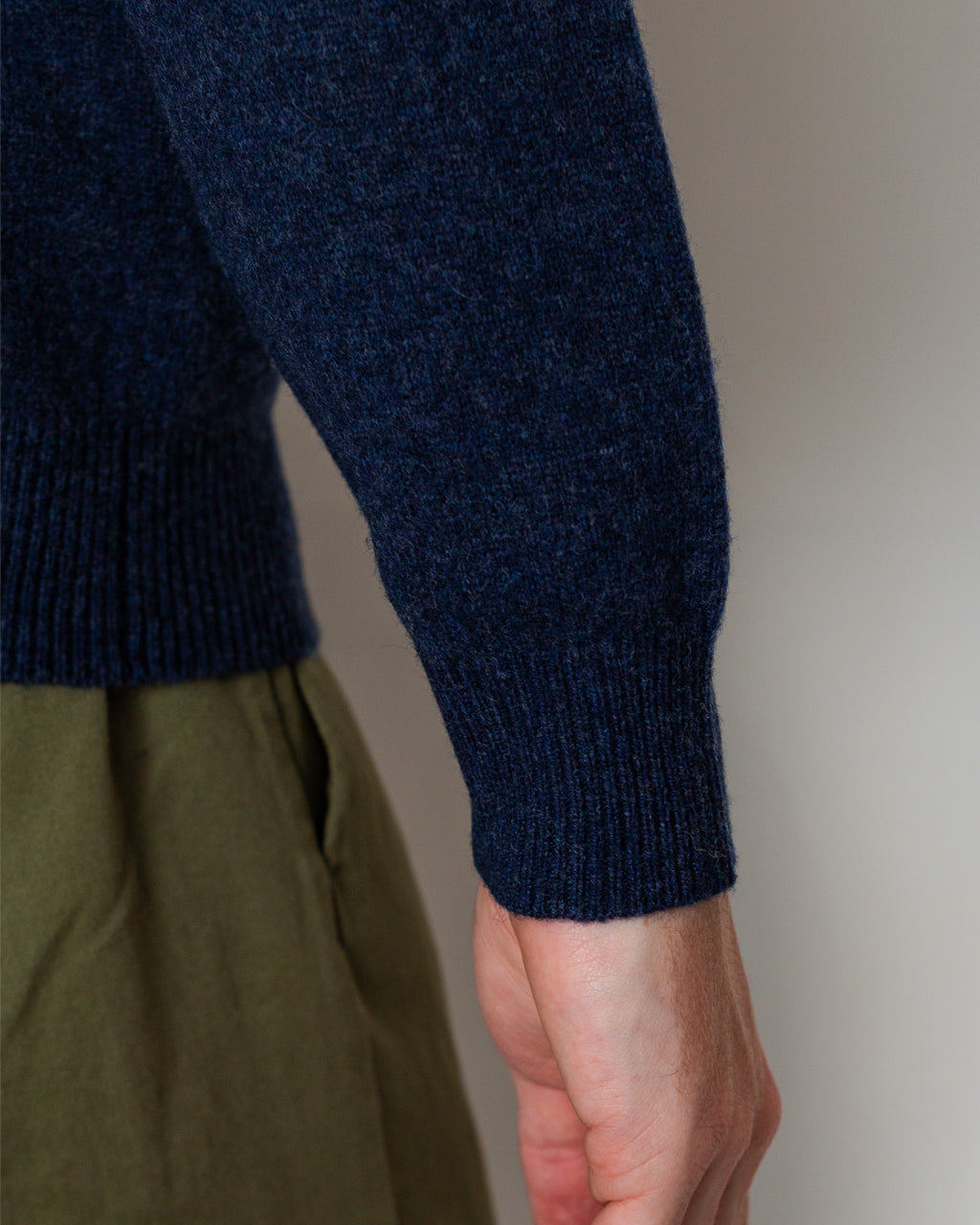 Knit Polo 9G - Navy