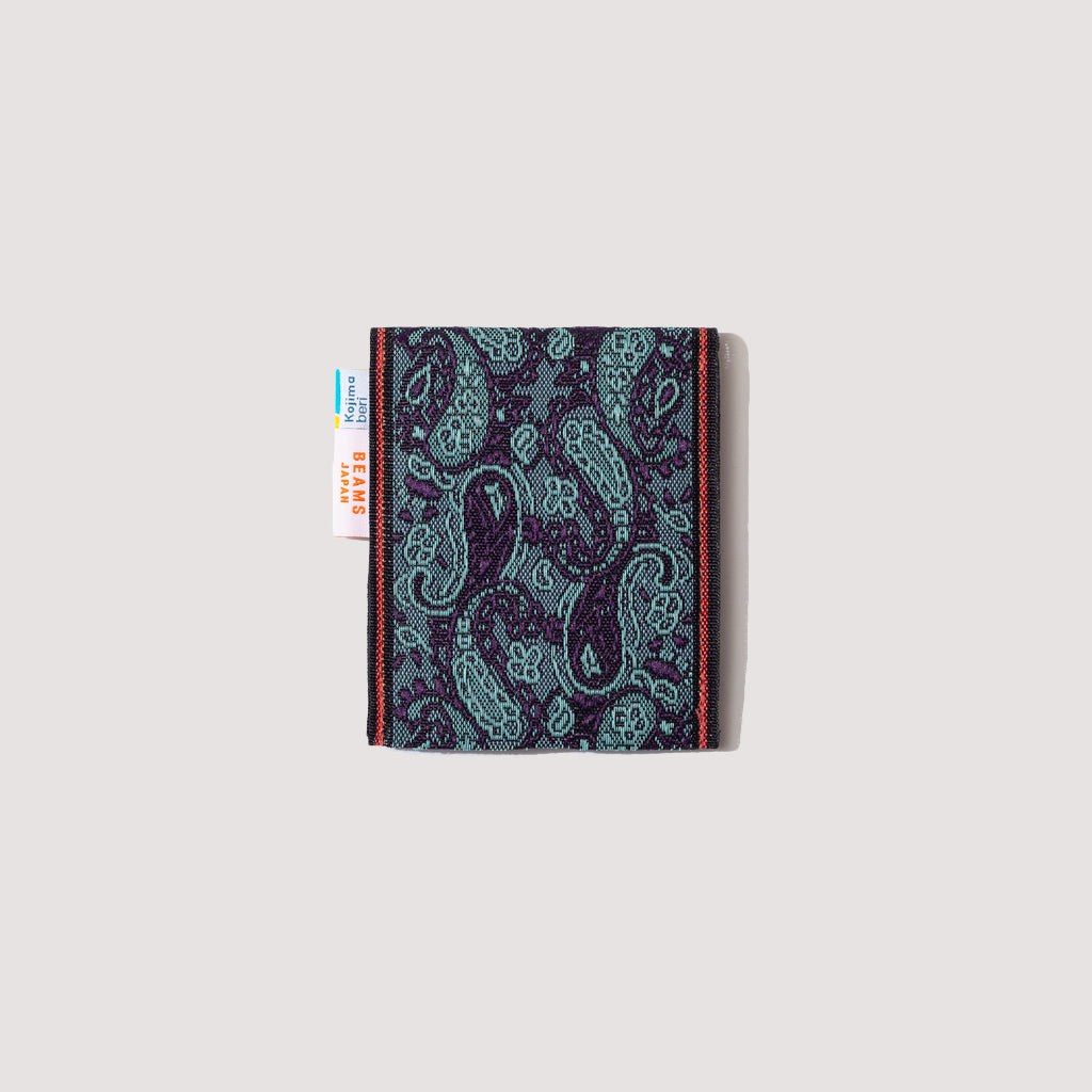 TAKATA X BEAMS JAPAN TATAMI COIN PURSE - Paisley