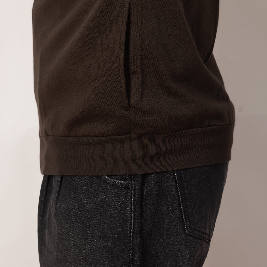 SUPER HIGH GAUGE SWEAT ZIP CARDIGAN 3