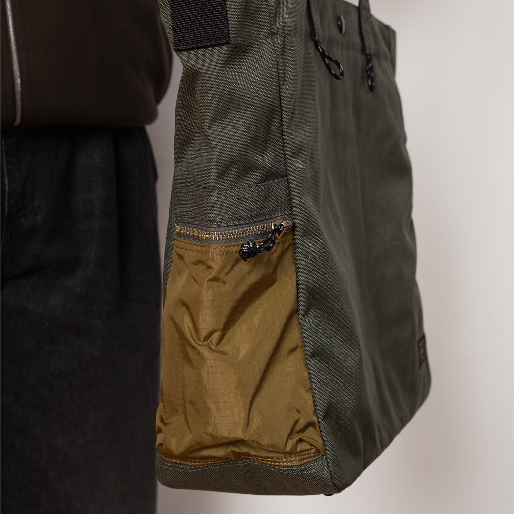 Hype 2-Way Tote Bag - Stone/Grey Sand