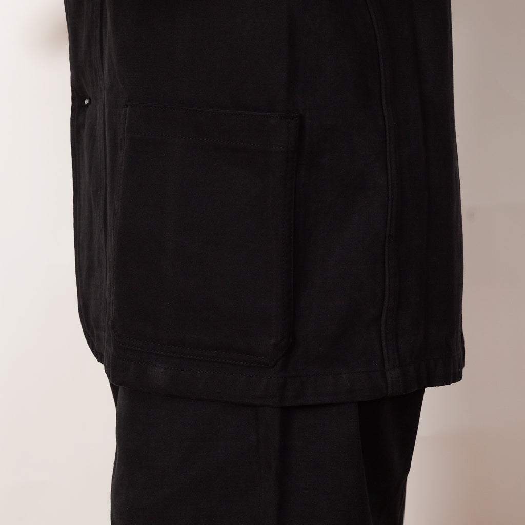 Moleskin Server Suit Jacket - Black