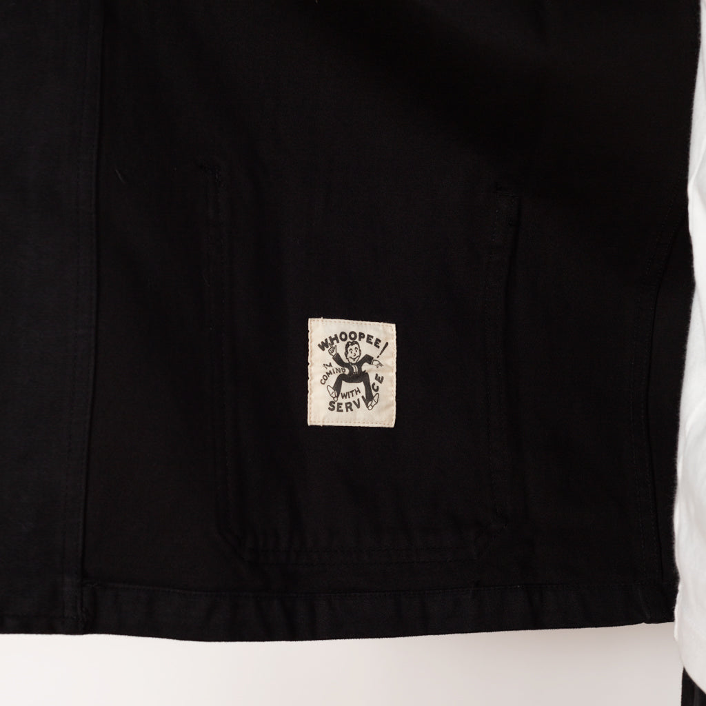 Moleskin Server Suit Jacket - Black