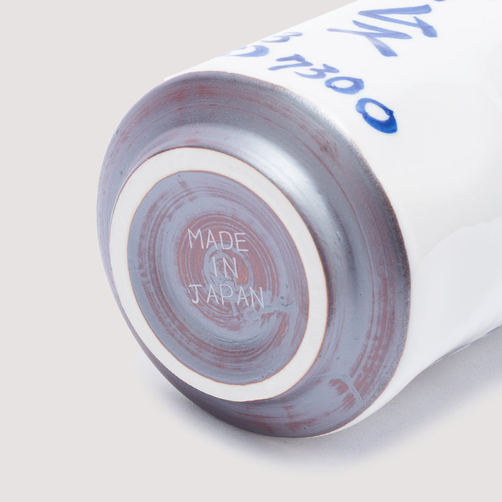 BEAMS JAPAN CERAMIC SUSHI CUP - White Blue