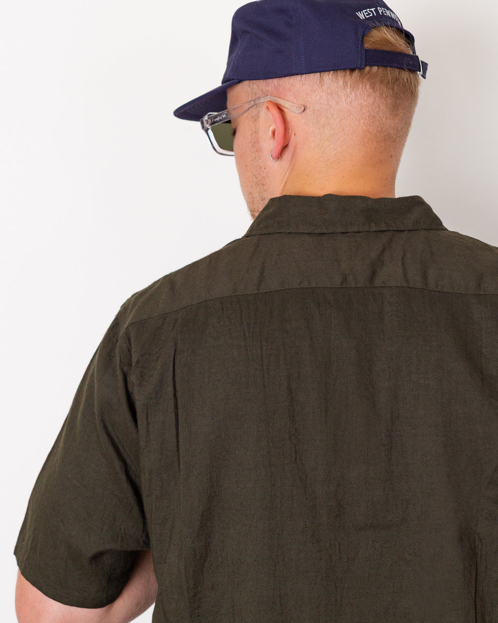 Carlo S/S Shirt - Dark Olive