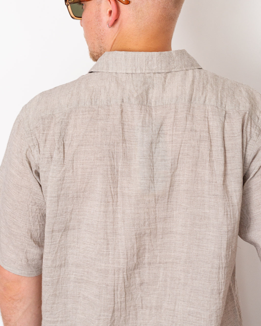 Carlo S/S Shirt - Natural