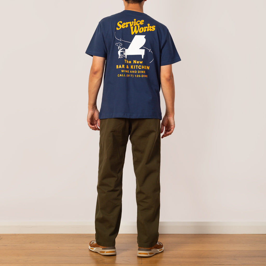Bar + Kitchen Tee - Navy