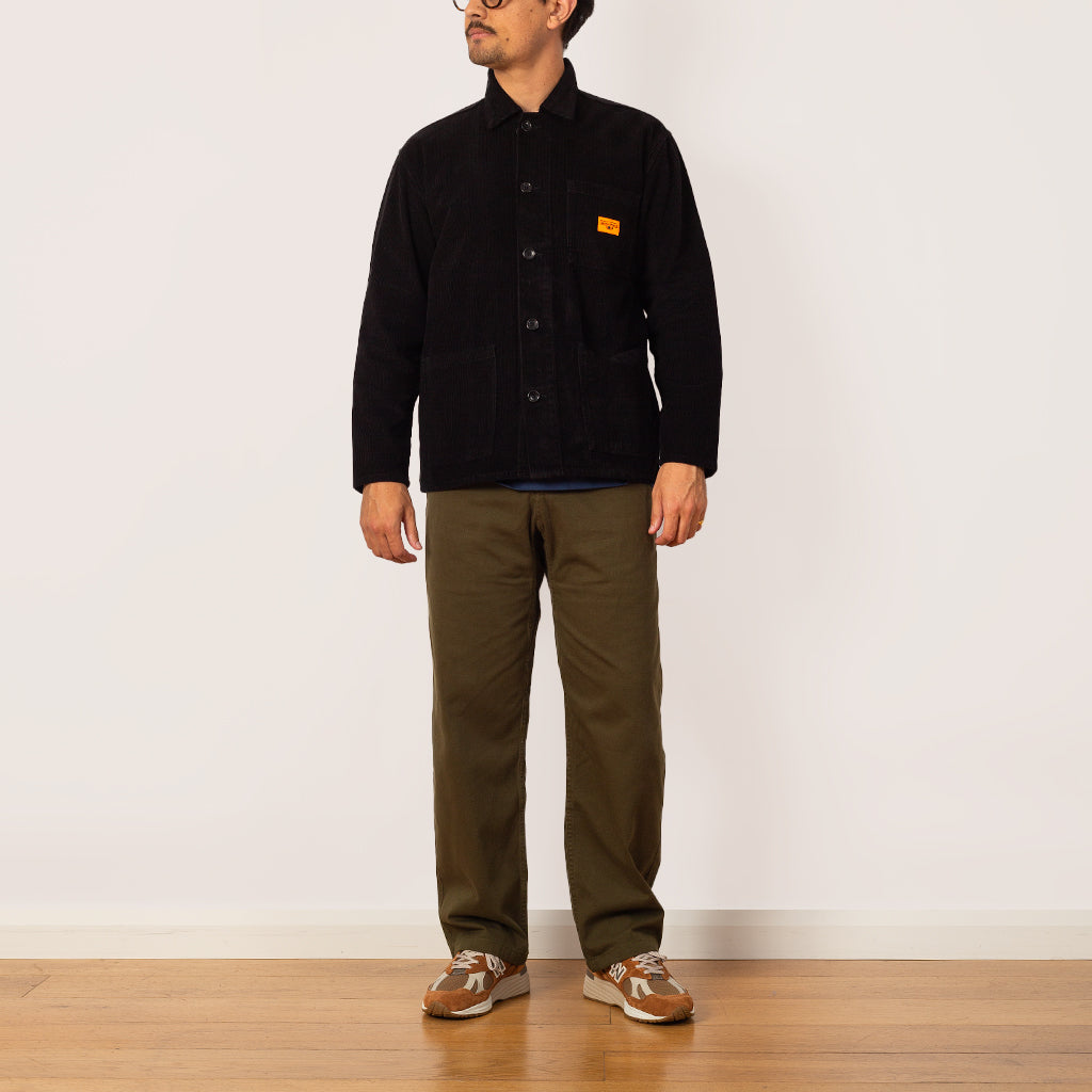 Cord Chore Shirt - Black
