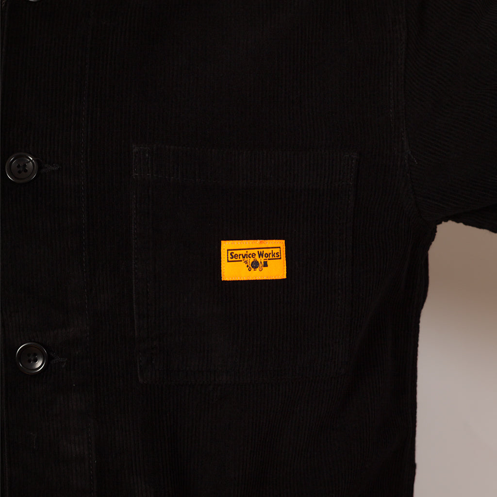 Cord Chore Shirt - Black