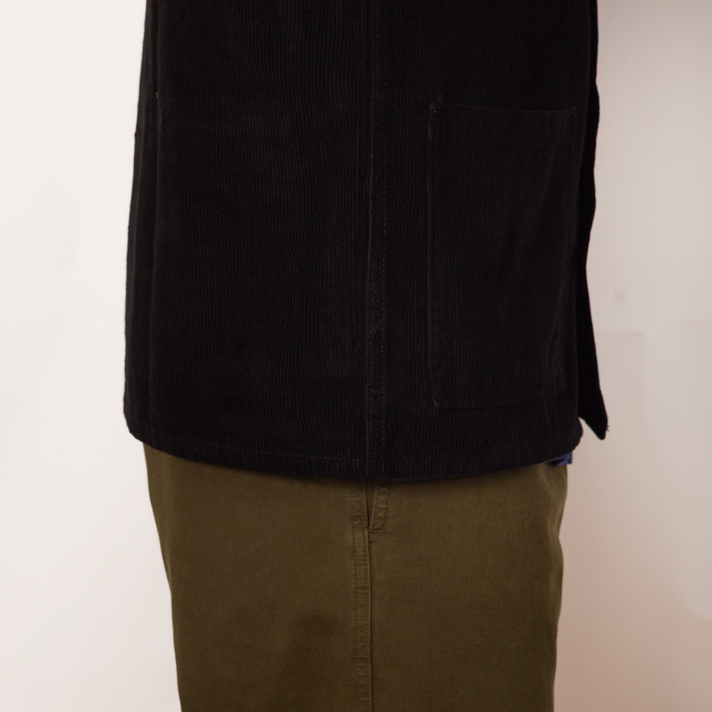 Cord Chore Shirt - Black