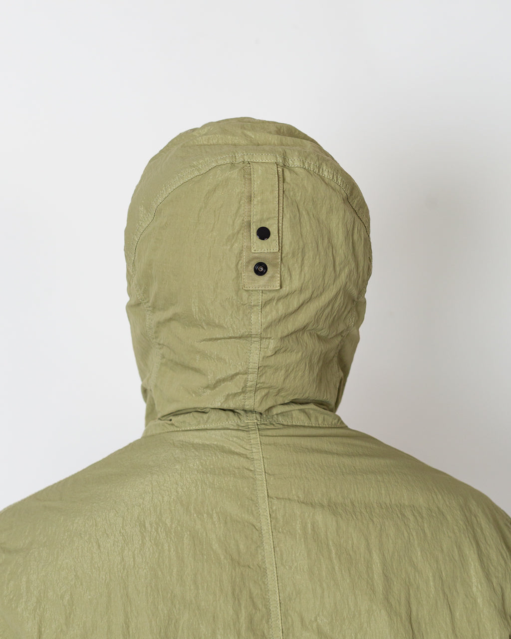 Warp Rib Nylon-TC Short Parka - Laurel Green V005N