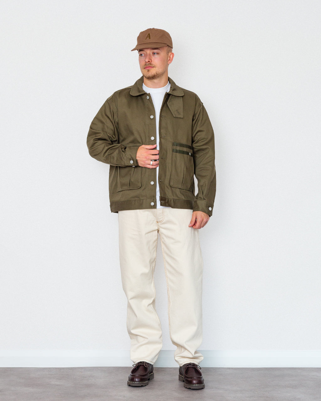 Overgrown Trug Jacket - Olive | Sassafras | Peggs & son.
